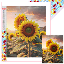 Load image into Gallery viewer, Sunflower 30*40CM (canvas) Full Square Drill Diamond Painting
