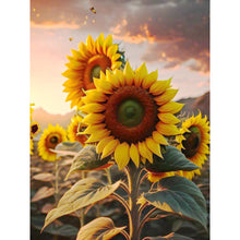 Load image into Gallery viewer, Sunflower 30*40CM (canvas) Full Square Drill Diamond Painting
