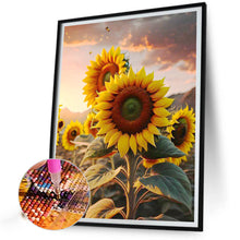 Load image into Gallery viewer, Sunflower 30*40CM (canvas) Full Square Drill Diamond Painting
