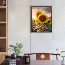 Load image into Gallery viewer, Sunflower 30*40CM (canvas) Full Square Drill Diamond Painting
