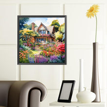 Load image into Gallery viewer, Garden House 40*40CM (canvas) Full Round Drill Diamond Painting
