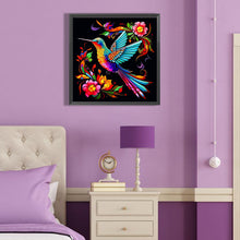 Load image into Gallery viewer, Hummingbird 40*40CM (canvas) Full Round Drill Diamond Painting
