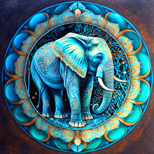 Load image into Gallery viewer, Elephant 40*40CM (canvas) Full Round Drill Diamond Painting
