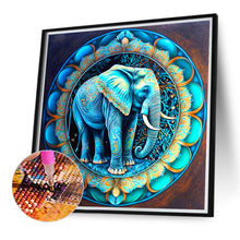 Load image into Gallery viewer, Elephant 40*40CM (canvas) Full Round Drill Diamond Painting
