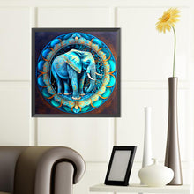 Load image into Gallery viewer, Elephant 40*40CM (canvas) Full Round Drill Diamond Painting
