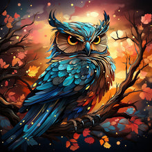 Load image into Gallery viewer, Owl 40*40CM (canvas) Full Round Drill Diamond Painting
