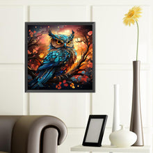 Load image into Gallery viewer, Owl 40*40CM (canvas) Full Round Drill Diamond Painting
