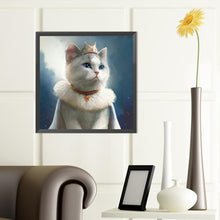 Load image into Gallery viewer, Cat 40*40CM (canvas) Full Round Drill Diamond Painting
