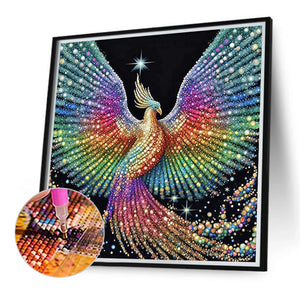 Soaring Phoenix 40*40CM (canvas) Full Round Drill Diamond Painting