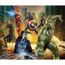 Load image into Gallery viewer, Super Hero 60*50CM (canvas) Full Round Drill Diamond Painting
