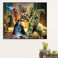 Load image into Gallery viewer, Super Hero 60*50CM (canvas) Full Round Drill Diamond Painting
