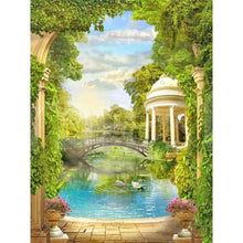 Load image into Gallery viewer, Landscape 30*40CM (canvas) Full Round Drill Diamond Painting
