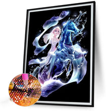 Load image into Gallery viewer, Princess Elsa 40*55CM (canvas) Full Round AB Drill Diamond Painting
