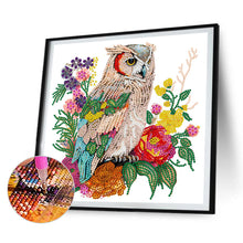 Load image into Gallery viewer, Parrot And Owl 30*30CM (canvas) Partial Special-Shaped Drill Diamond Painting
