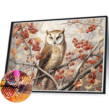 Load image into Gallery viewer, Owl 60*40CM (canvas) Full Round Drill Diamond Painting
