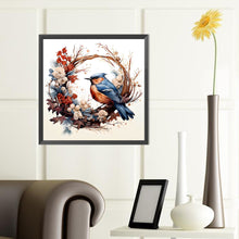 Load image into Gallery viewer, Animals In Wreath 40*40CM (canvas) Full Round Drill Diamond Painting
