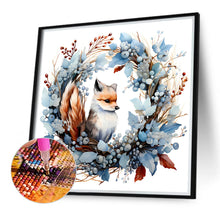 Load image into Gallery viewer, Animals In Wreath 40*40CM (canvas) Full Round Drill Diamond Painting
