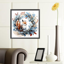 Load image into Gallery viewer, Animals In Wreath 40*40CM (canvas) Full Round Drill Diamond Painting
