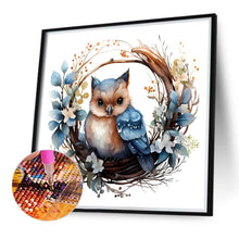 Load image into Gallery viewer, Animals In Wreath 40*40CM (canvas) Full Round Drill Diamond Painting
