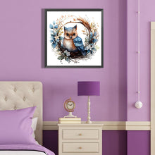 Load image into Gallery viewer, Animals In Wreath 40*40CM (canvas) Full Round Drill Diamond Painting
