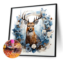 Load image into Gallery viewer, Animals In Wreath 40*40CM (canvas) Full Round Drill Diamond Painting
