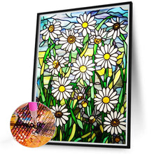 Load image into Gallery viewer, Red Flowers And Daisies 30*40CM (canvas) Full Round Drill Diamond Painting
