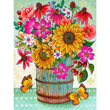 Load image into Gallery viewer, Sunflower 30*40CM (canvas) Full Round Drill Diamond Painting
