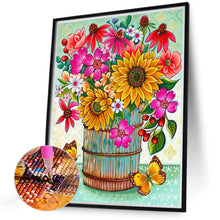 Load image into Gallery viewer, Sunflower 30*40CM (canvas) Full Round Drill Diamond Painting
