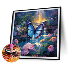 Load image into Gallery viewer, Garden Butterfly 30*30CM (canvas) Full Round Drill Diamond Painting
