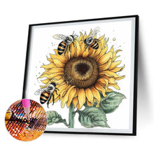 Load image into Gallery viewer, Sunflower Honey 30*30CM (canvas) Full Round Drill Diamond Painting
