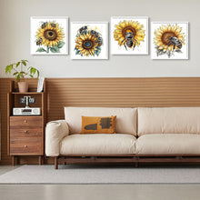 Load image into Gallery viewer, Sunflower Honey 30*30CM (canvas) Full Round Drill Diamond Painting
