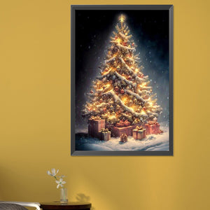 Christmas Tree 40*60CM (canvas) Full Square Drill Diamond Painting