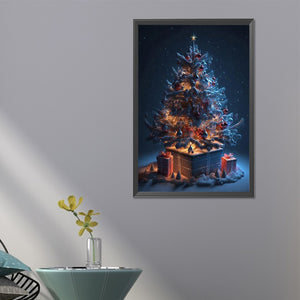 Christmas Tree 40*60CM (canvas) Full Square Drill Diamond Painting