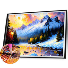 Load image into Gallery viewer, Winter Landscape 40*50CM (canvas) Full Square Drill Diamond Painting
