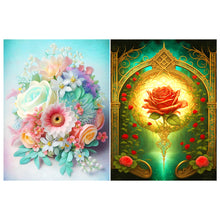 Load image into Gallery viewer, Roses And Bouquets 30*40CM (canvas) Full Round Drill Diamond Painting
