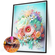 Load image into Gallery viewer, Roses And Bouquets 30*40CM (canvas) Full Round Drill Diamond Painting
