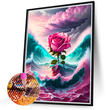 Load image into Gallery viewer, Roses And Sea 30*40CM (canvas) Full Round Drill Diamond Painting
