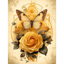 Load image into Gallery viewer, Roses And Letters 30*40CM (canvas) Full Round Drill Diamond Painting
