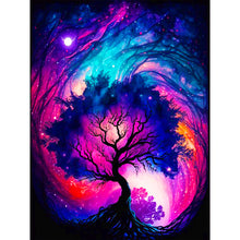 Load image into Gallery viewer, Fantasy Tree Of Life 30*40CM (canvas) Full Round Drill Diamond Painting
