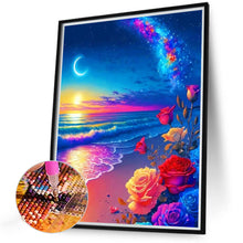 Load image into Gallery viewer, Dreamy Tree And Seaside 30*40CM (canvas) Full Round Drill Diamond Painting
