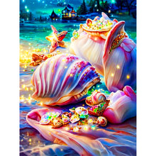 Load image into Gallery viewer, Dream Shell Scene 30*40CM (canvas) Full Round Drill Diamond Painting
