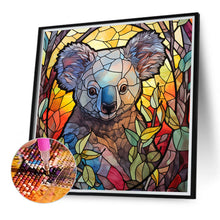 Load image into Gallery viewer, Koala Glass Painting 40*40CM (canvas) Full Round Drill Diamond Painting
