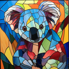 Load image into Gallery viewer, Koala Glass Painting 40*40CM (canvas) Full Round Drill Diamond Painting
