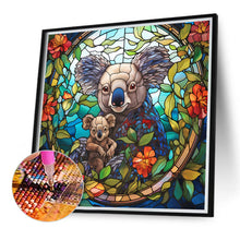 Load image into Gallery viewer, Koala Glass Painting 40*40CM (canvas) Full Round Drill Diamond Painting
