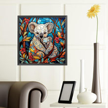 Load image into Gallery viewer, Koala Glass Painting 40*40CM (canvas) Full Round Drill Diamond Painting
