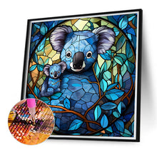 Load image into Gallery viewer, Koala Glass Painting 40*40CM (canvas) Full Round Drill Diamond Painting
