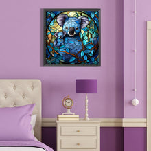 Load image into Gallery viewer, Koala Glass Painting 40*40CM (canvas) Full Round Drill Diamond Painting
