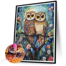 Load image into Gallery viewer, Forest Owl 40*50CM (canvas) Full Round Drill Diamond Painting
