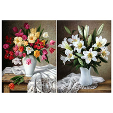 Load image into Gallery viewer, Fresh Bouquet 30*40CM (canvas) Full Round Drill Diamond Painting
