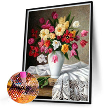 Load image into Gallery viewer, Fresh Bouquet 30*40CM (canvas) Full Round Drill Diamond Painting
